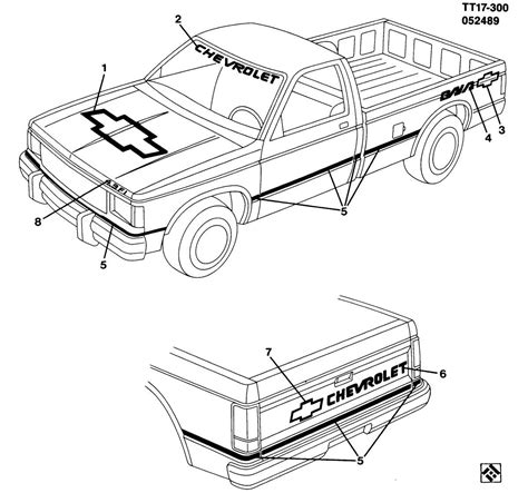 2003 s10 sheet metal|chevy s10 body parts.